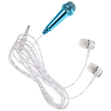 Mini Round Button Microphone Speaker for Audio Recording Voice