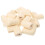 Προστατευτικά άκρων από χαρτόνι Worgeous20PCS για γωνίες, μπεζ για παιδιά 1