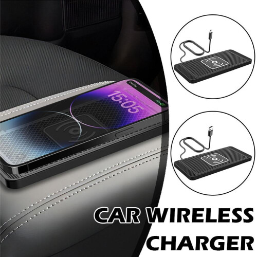 Wireless Car Charger Pad Charging Mat Fast Quick Charge Adapter for T3 2