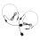OUNONA hovedbåndsmikrofonheadset sort 2 stk. 8