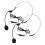 OUNONA hovedbåndsmikrofonheadset sort 2 stk. 1