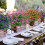 Kunstige lyserøde blomster UV-resistente 8-pak 3