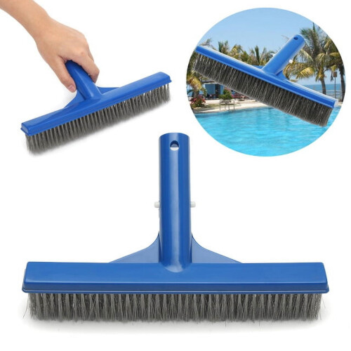 10Inch Heavy Duty Stainless Steel Wire Pool Algae Brush 2