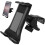 Suporte para celular em borracha ABS cinza para bicicleta, esteira e carrinho de bebê. Compacto e resistente. 3