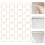24 Pcs Large Nickel Shower Curtain Hook Versatile Rings 1