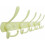 Wall-Mounted Coat Rack with 5 Hooks – White, Heavy-Duty 1