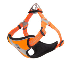 Dog Harness Safety Vest Step-in Style Reflective Adjustable Comfortable TLH5991(Orange,S)