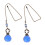Crystal Ball Light Pendant Pull Chain 2 pcs 5