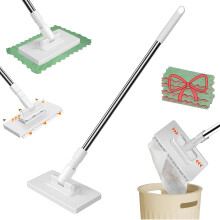 Mopa para polvo ACDANC con 4 paños reutilizables