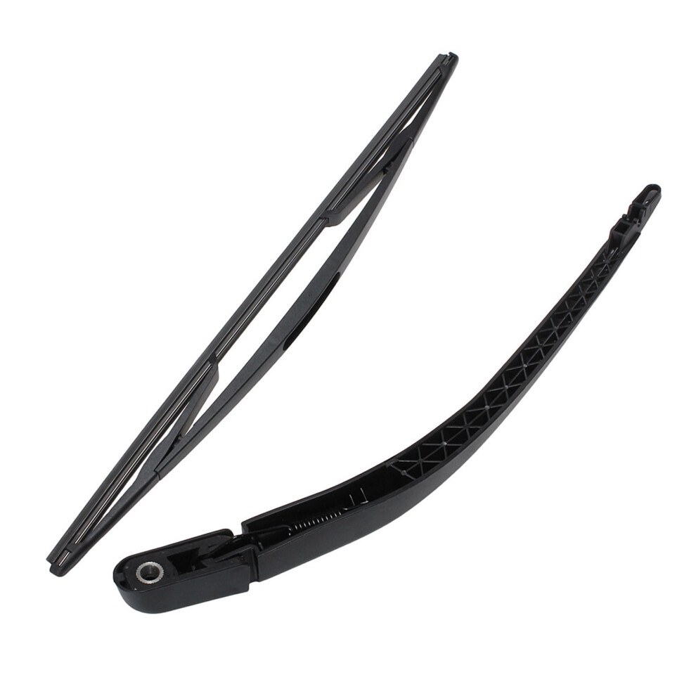 1 Set Car Rear Window Windshield Windscreen Wiper Arm + Blade Compatible For Vauxhall Opel Zafira A 1998-2003 2004 2005 Black 9152228180574