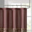 Ριγέ κουρτίνα μπάνιου Aubrey Design μπορντό 72x72 2