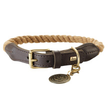 HUNTER Collar with Rope List, 57-65, Beige
