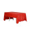 Nappe rectangulaire rouge en polyester 152 x 320 cm 4