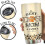 Κούπα καφέ Dog Mom 20oz – Δώρα για γυναίκες που αγαπούν τα σκυλιά, συμβατή με όλες τις 3