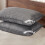 King Size Down -vaihtoehtotyynysetti, 2 kpl, harmaa, 20x36 1