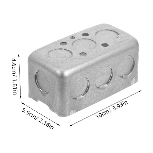 Caixa de Tomada Externa OUNONA, Caixa de Junção, Caixa de Interruptor Externa Resistente às Intempéries, Caixa de Tomada, Caixa de Tomada 1