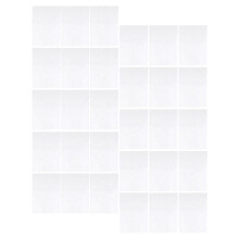 100 feuilles de papier de soie blanc non tamponné, sans acide, de qualité archive, pour vêtements, textiles, tasses, photos et fournitures de