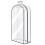 Housse à vêtements transparente avec fermeture éclair (1 pièce) 2