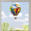 Solarlaterne im Heißluftballon-Design mit flackernder Flamme 4