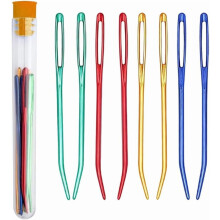 9-Piece Large Eye Yarn Needles Set, Bent & Straight Blunt Tapestry Needles for Crochet, Knitting & Darning