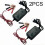 2-Pack 12V 1A Battery Maintainer with Alligator Clips 1