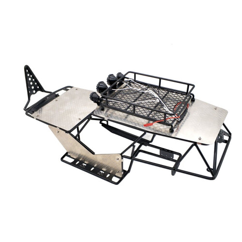 RC Axial Wraith Μεταλλικό Roll Cage Σώμα Μαύρο Κλίμακα 1/10 2