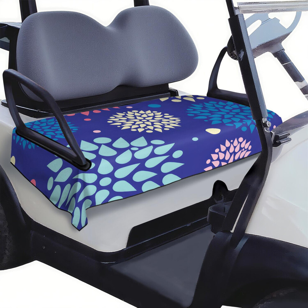 Luxury Golf Cart Seat Cover 51" X 31", Premium Microfiber Towel For Ezgo, Yamaha, Club Car Bench Seats 9130661679923