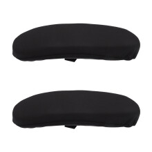 Accoudoir de chaise en tissu éponge, lot de 2, 35 x 9 cm