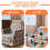 Housse extensible pour fauteuil inclinable et canapé 1 place 4