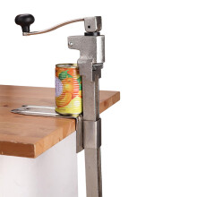 Commercial Can Opener Heavy Duty Cast Iron with Replaceable Stainless Blade for Restaurant Use