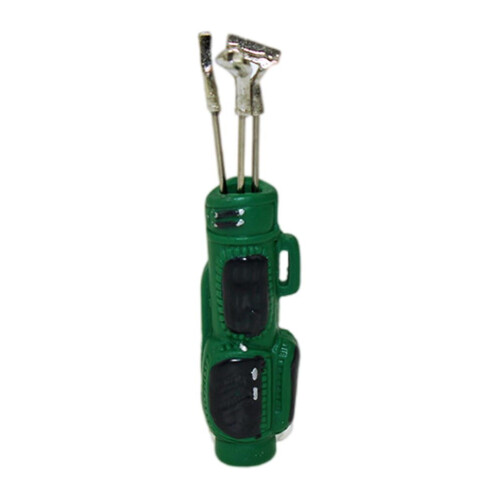 Μινιατούρα τσάντα γκολφ με 3 μπαστούνια για 1:12 & 1:6 Κουκλόσπιτα 1