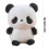 Vánoční plyšová panda 15 cm 8