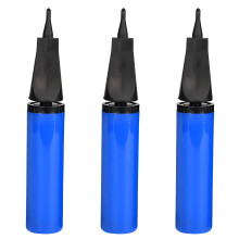 Pompe Ă ballons manuelle bleue, lot de 3, 1,97 x 1,97 x 6,30 pouces