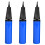 Bomba de balão manual azul, 3 peças, 4,99 x 4,99 x 16,30 polegadas 1