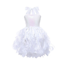 Dress for Girls Sparkly Sequin Tulle Princess Birthday Party Prom Outfit Toddler Girls Sneaker Ball Gown Dress
