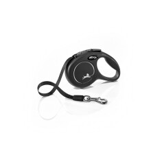 flexi - XS strap new classic belt 3 m, Black
