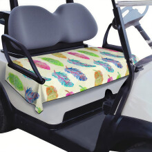 Golfkocsi üléshuzat 120 cm x 75 cm, EZGO, Club Car és Yamaha modellekhez, mikroszálas törölközővédő a hűvös és száraz utazáshoz