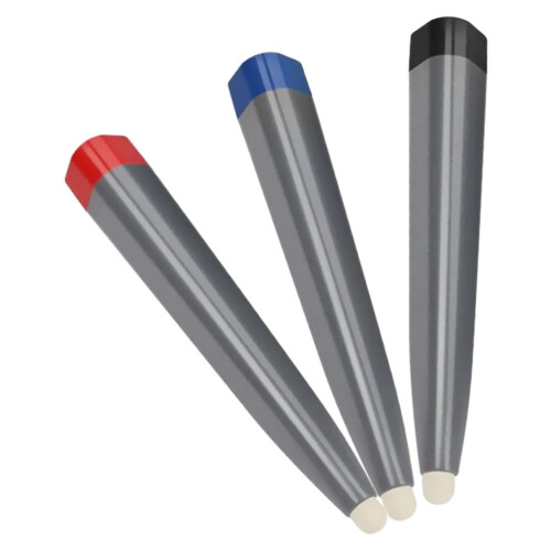 Set di 3 penne stilo capacitive per tablet e schermi