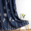 Navy Blackout Curtains 52x84 in, Polyester Thermal Panels, 5