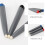 Set di 3 penne stilo capacitive per tablet e schermi 5