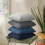 Conjunto de 4 capas de almofada de veludo cotelê, 45x45 cm (18x18 polegadas). 1