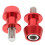 Worgeous2Pcs Swingarm Spools Guide Roller Slider Bidet Bolt Locks for Doors Screws Man Red 4
