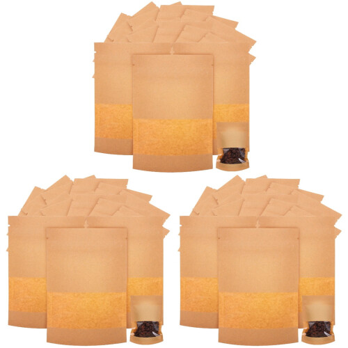 300 stuks hersluitbare PE-opbergzakjes 13x9cm