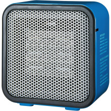 Keramik-Heizlüfter – 500-W-Mini-Heizlüfter für Schreibtisch/Zelt, Kippschutz, Leichtgewicht (635 g), Blau
