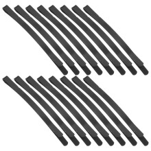 Horquillas de metal negro, 100 unidades, accesorios para peinar el cabello para mujeres y niñas.