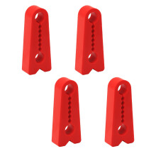 Lot de 4 amortisseurs de portières en silicone pour une fermeture plus silencieuse, réduction des vibrations et du bruit - Accessoires auto
