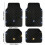 Ποδήλατο αυτοκινήτου – Δέρμα PVC γενικής χρήσης, Κόκκινο/Μαύρο γκλίτερ με στέμμα + 5