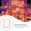 Παράθυρο Playhouse Mini Dollhouse Αξεσουάρ με Αψιδωτή Κορυφή 6 Τζαμιών 7