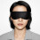 Μάσκα ματιών Lycra Cooling Eye Soft3D Sleep για αϋπνία, μάσκα παγωμένου τζελ, μαύρη 1