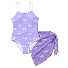 Lindo maiô roxo de uma peça para bebê menina, tamanho 11T–12T, de recém-nascida a 12 anos, ideal para praia no verão.